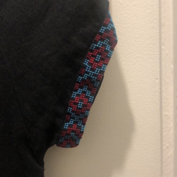 Madewell Black Patterned sundress - Picture 3 of 5